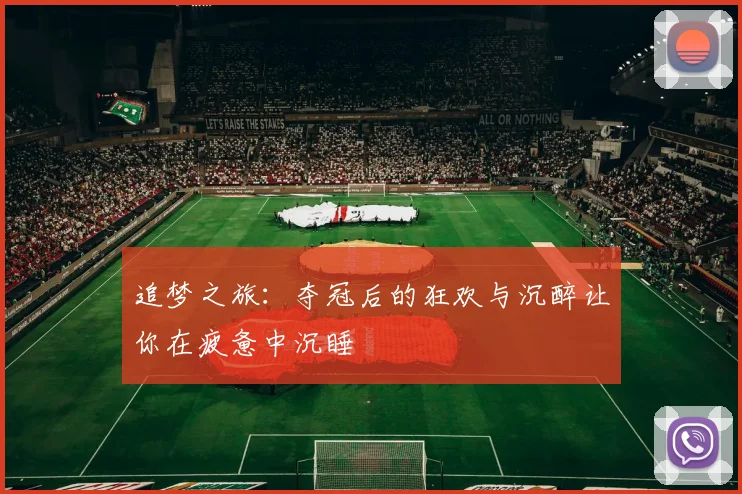 追梦之旅：夺冠后的狂欢与沉醉让你在疲惫中沉睡